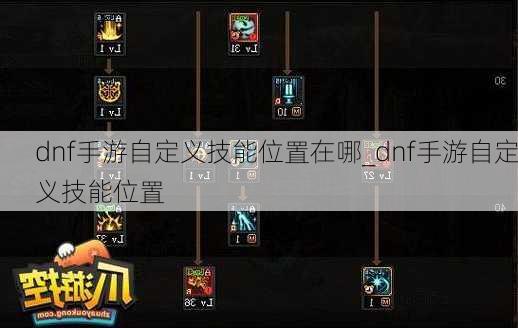 dnf手游自定义技能位置在哪_dnf手游自定义技能位置