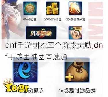 dnf手游团本三个阶段奖励,dnf手游困难团本速通