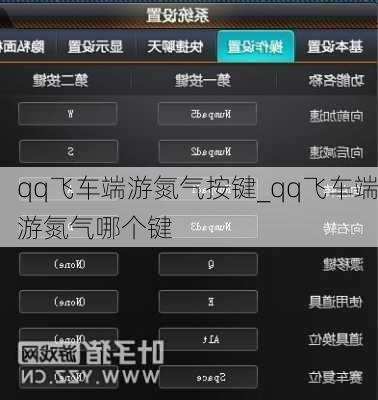 qq飞车端游氮气按键_qq飞车端游氮气哪个键