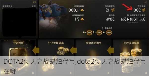 DOTA2倾天之战蜡烛代币,dota2倾天之战蜡烛代币在哪