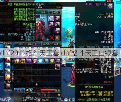 dnf2012格斗天王套,dnf格斗天王白银套