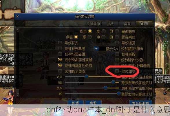 dnf补助dna样本_dnf补丁是什么意思