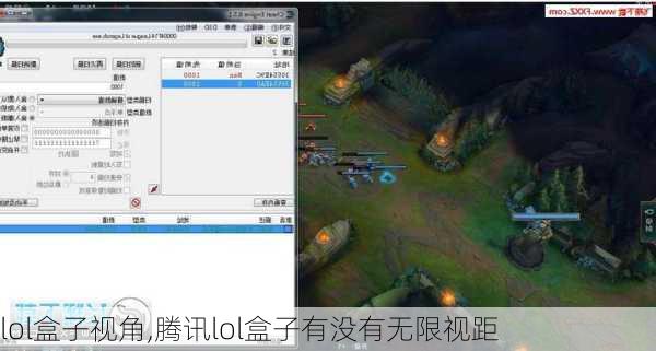 lol盒子视角,腾讯lol盒子有没有无限视距