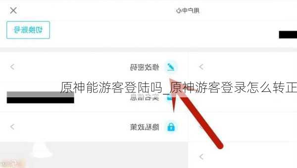 原神能游客登陆吗_原神游客登录怎么转正