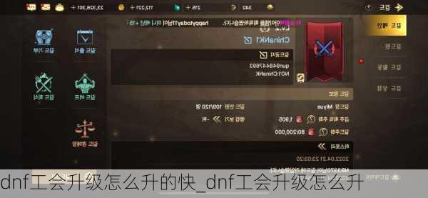 dnf工会升级怎么升的快_dnf工会升级怎么升