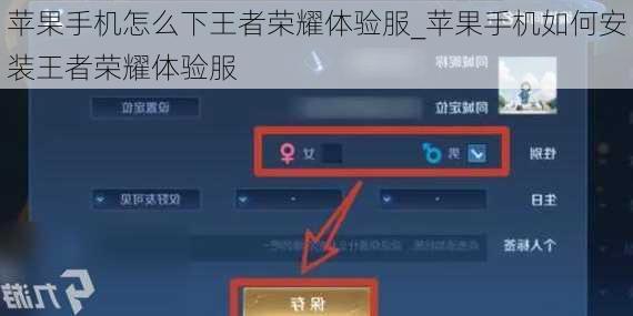 苹果手机怎么下王者荣耀体验服_苹果手机如何安装王者荣耀体验服