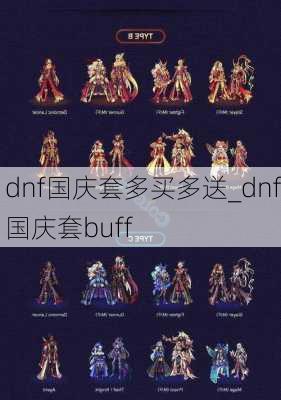 dnf国庆套多买多送_dnf国庆套buff