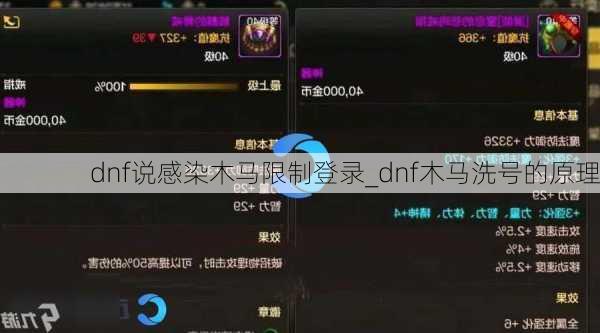 dnf说感染木马限制登录_dnf木马洗号的原理