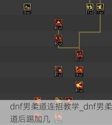 dnf男柔道连招教学_dnf男柔道后踢加几