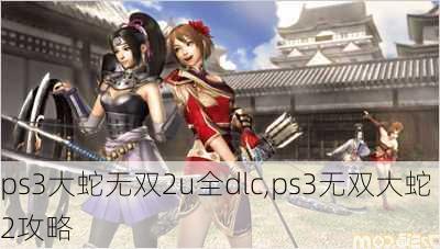 ps3大蛇无双2u全dlc,ps3无双大蛇2攻略