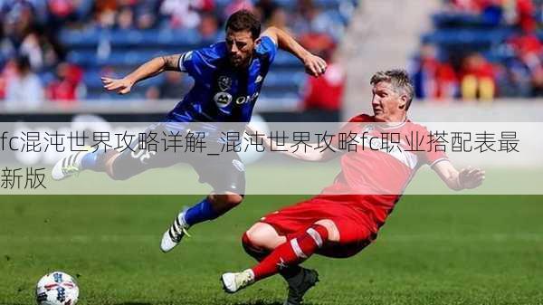 fc混沌世界攻略详解_混沌世界攻略fc职业搭配表最新版