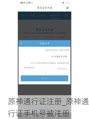 原神通行证注册_原神通行证手机号被注册