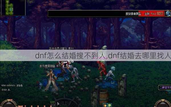 dnf怎么结婚搜不到人,dnf结婚去哪里找人