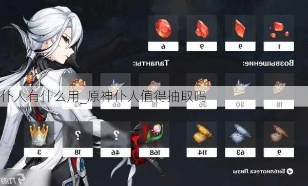 仆人有什么用_原神仆人值得抽取吗