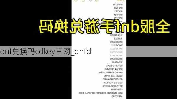 dnf兑换码cdkey官网_dnfd