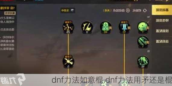 dnf力法如意棍,dnf力法用矛还是棍