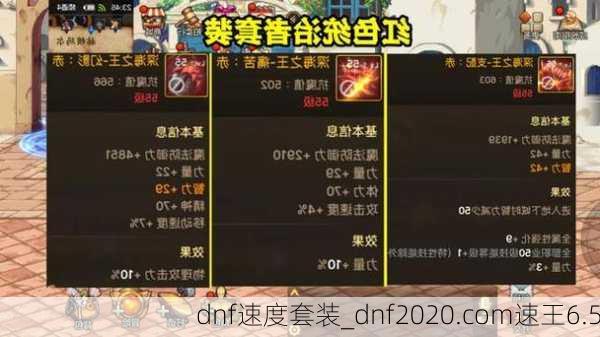 dnf速度套装_dnf2020.com速王6.5