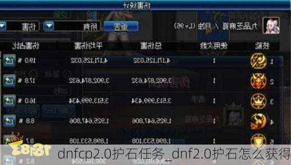 dnfcp2.0护石任务_dnf2.0护石怎么获得