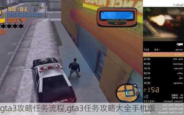 gta3攻略任务流程,gta3任务攻略大全手机版