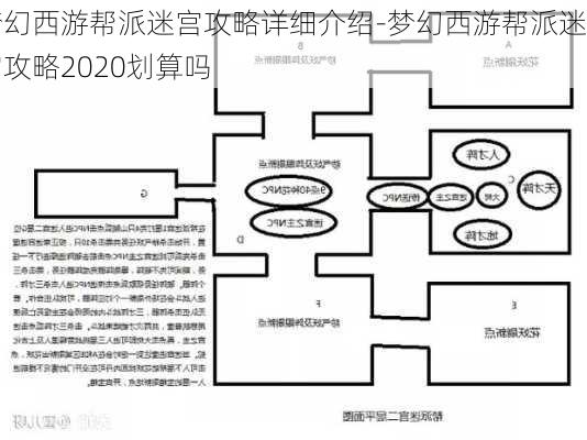 梦幻西游帮派迷宫攻略详细介绍-梦幻西游帮派迷宫攻略2020划算吗