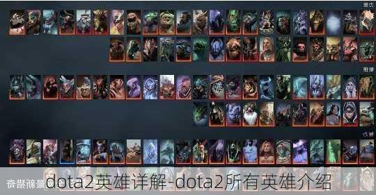 dota2英雄详解-dota2所有英雄介绍