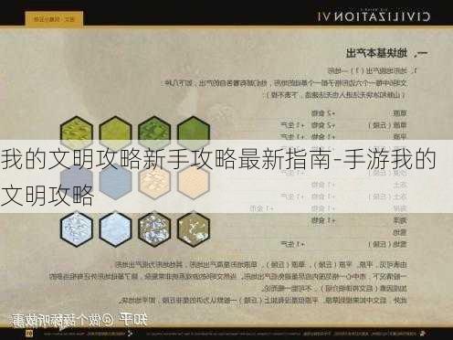 我的文明攻略新手攻略最新指南-手游我的文明攻略